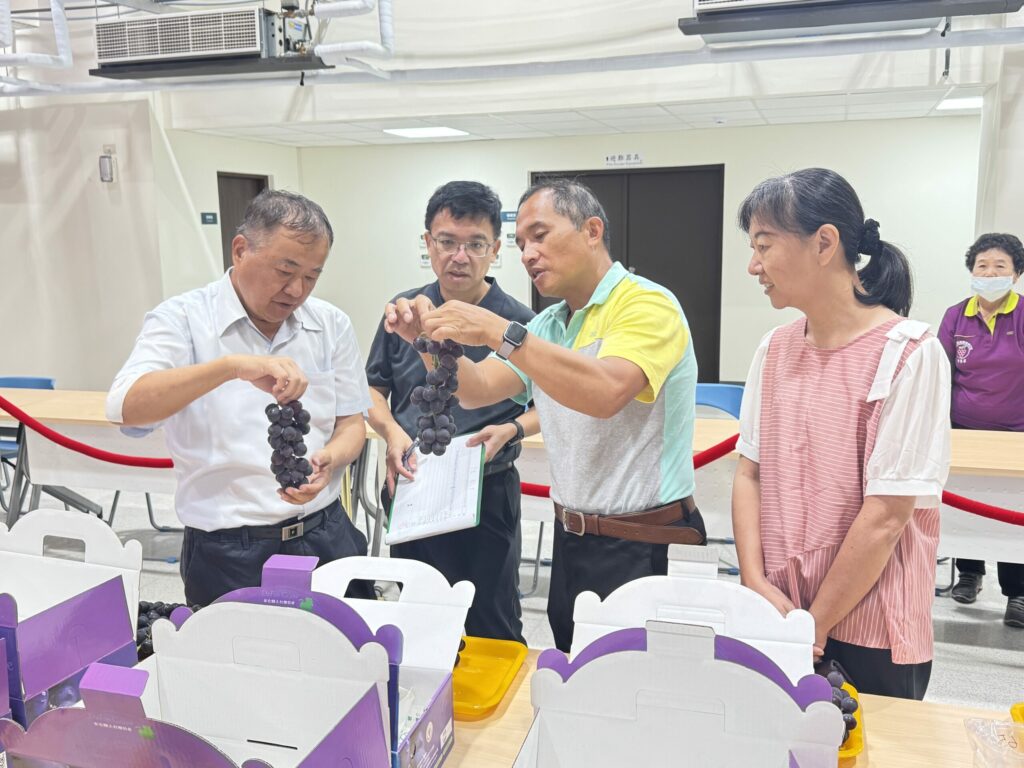 影音/彰化縣優質葡萄果品評鑑競賽  16位得獎農友脫穎而出