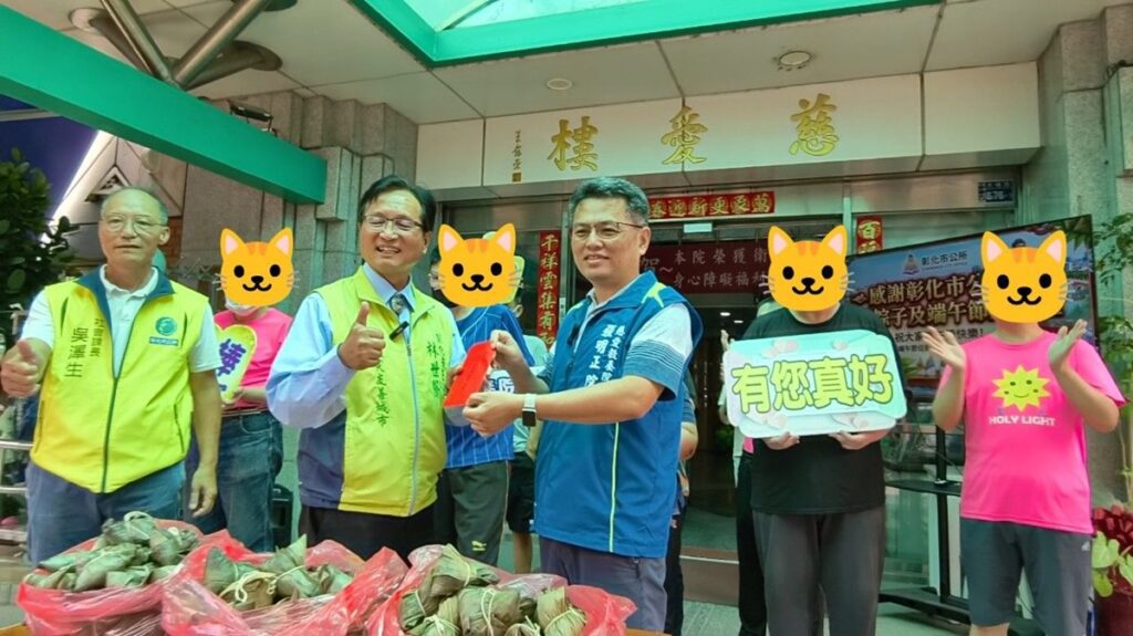 端午節前關懷弱勢   林世賢贈加菜金與愛心粽