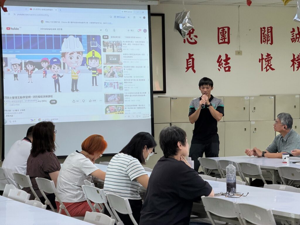 榮民服務處辦理防災教育訓練  全員進行實務培訓提升臨災應變力