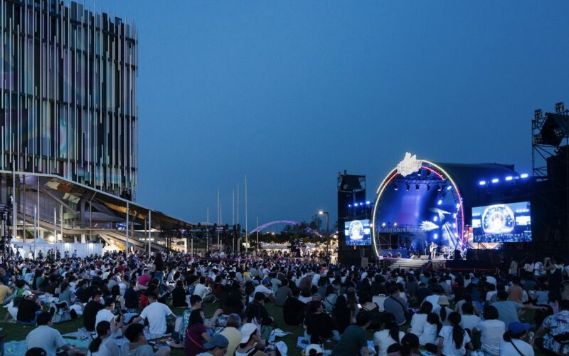錯過音樂節還有光雕秀！新北夏至藝術浪潮不停歇    21日起《海山夜行》無縫接棒點亮夏夜