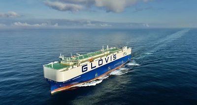 Seaspan 接收首艘 10,800 汽車當量單位雙燃料液化天然氣純汽車卡車運輸船