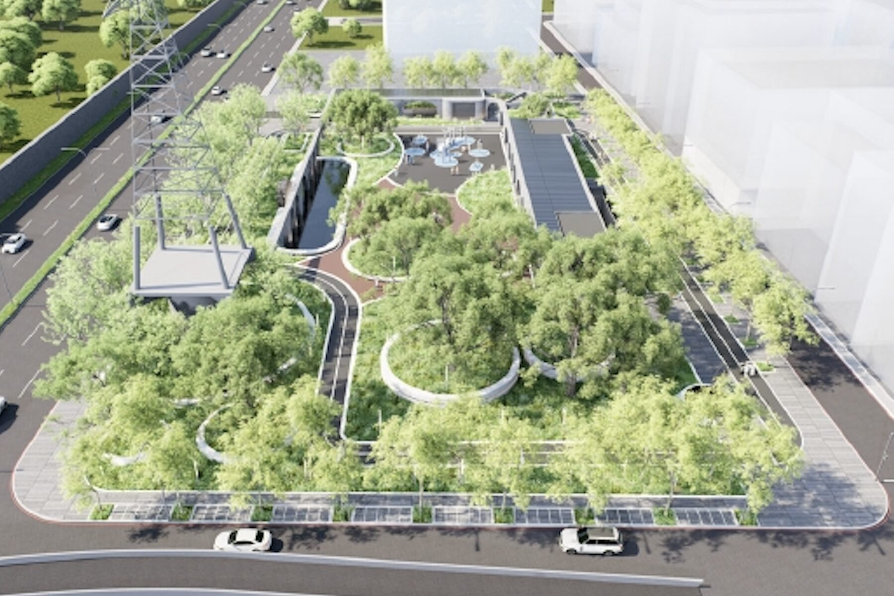 給市民安心的居住環境！新北交通局重申板橋望月公園停車場規劃：以一般小型汽車為原則     勿信不實傳言