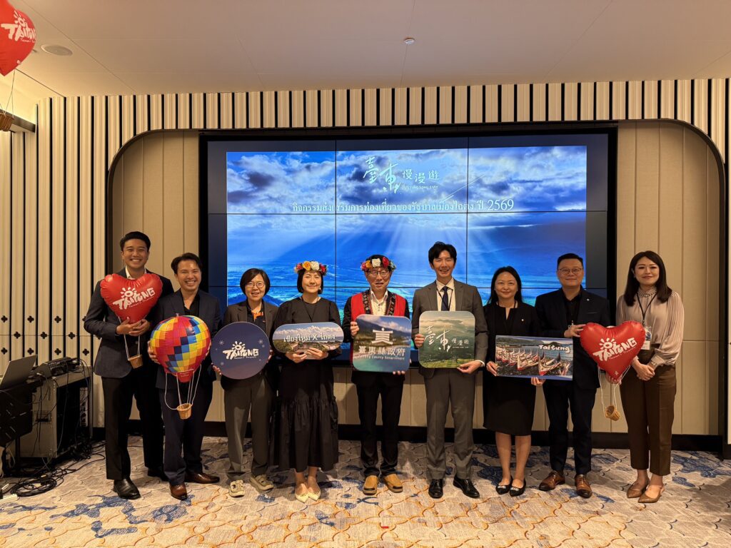 慢活古城遇見台灣山海！台東前進泰國清邁推觀光  卑南歌舞、可可小米酒驚艷泰北