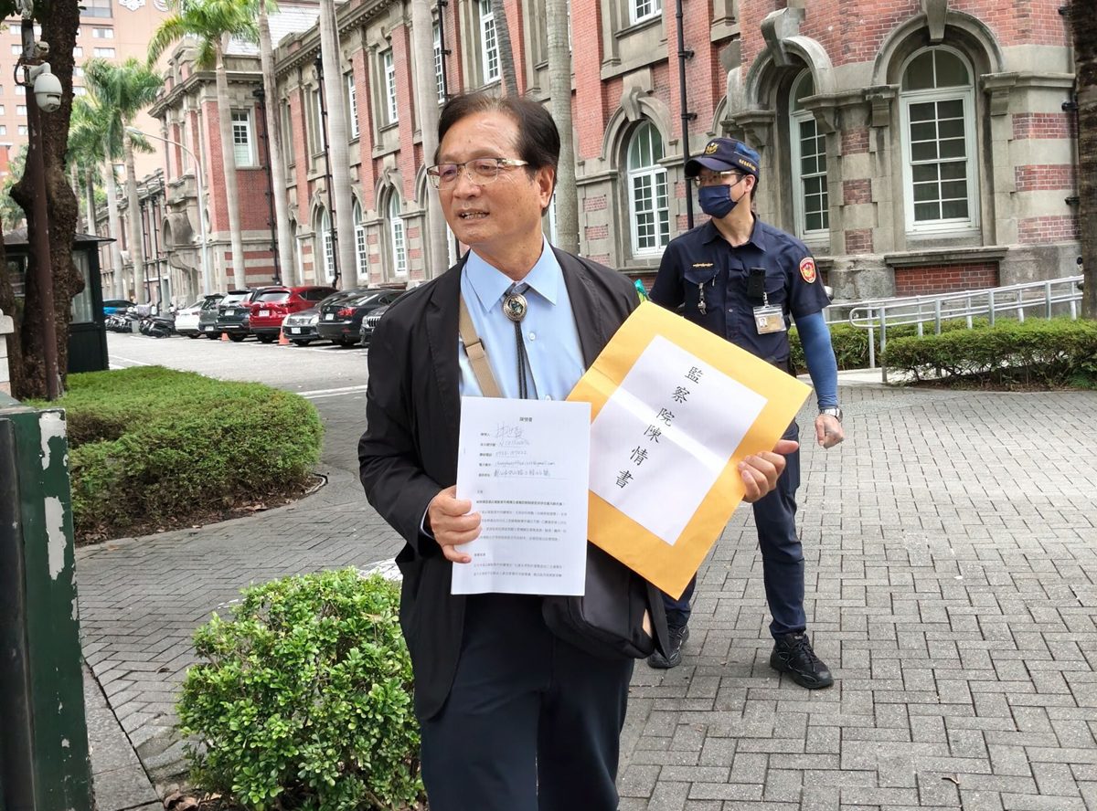 毒駕犯被法院判無保請回   林世賢怒向監察院陳情籲啟動專案調查