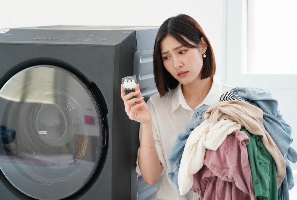 三明治世代洗衣焦慮大解密：洗衣膠囊不溶解？洗烘超久還是有異味？