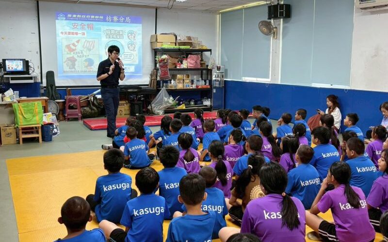 原鄉學童化身安全小尖兵　枋警校園宣導寓教於樂暨枋寮警訊