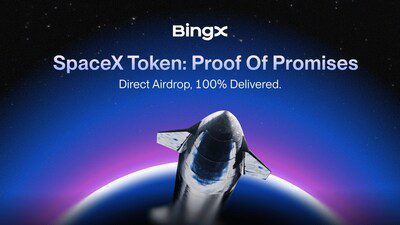 BingX 成功完成 SpaceX Pre-IPO 代幣交付，強化市場對 Pre-IPO 投資機會的信心