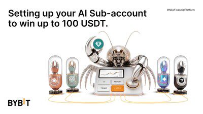 Bybit推出AI子賬戶專屬獎勵 以30,000 USDT獎金激勵負責任使用AI