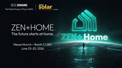 征拓在2026年歐洲國際太陽能展上發佈ZEN+ HOME AI能源生態系統