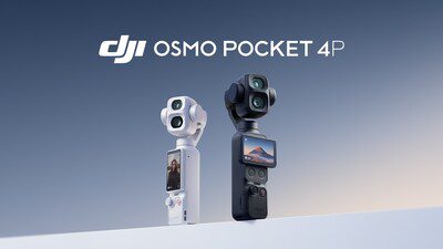 DJI 發表全新雙主鏡頭口袋電影機Osmo Pocket 4P：靈眸成雙，遠見非凡