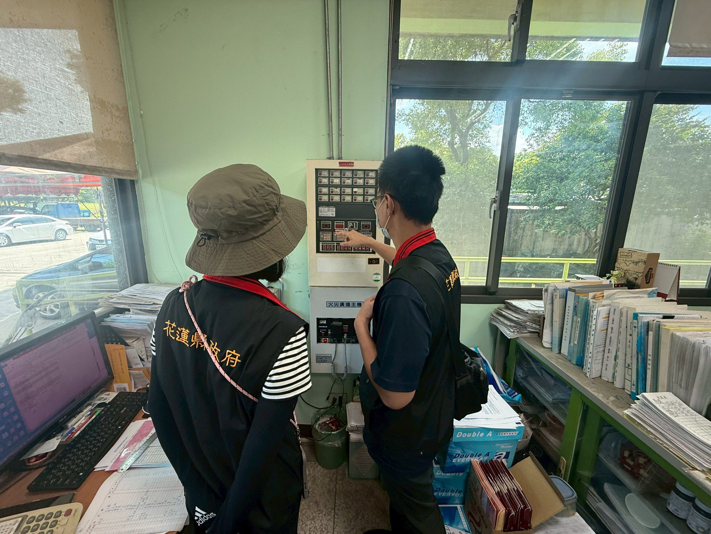 花蓮環保消防兩局聯合訪視行動  強化資源循環安全 降低火災風險