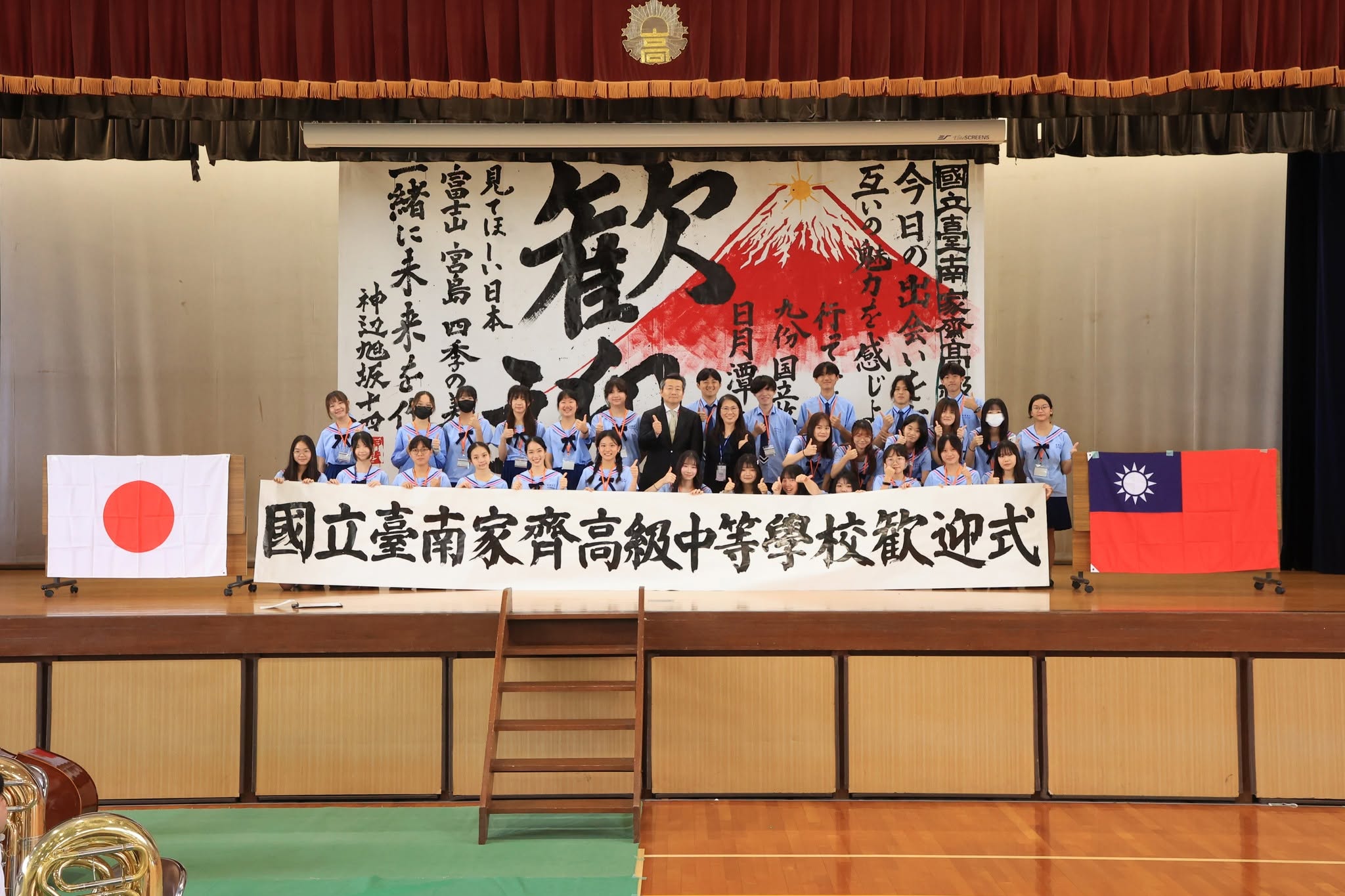 台日舞力PK掀高潮　家齊高中重返廣島姊妹校深入四國農村展現國際移動力