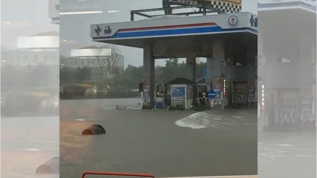 影音/豪雨狂炸南台灣 高、屏多處馬路變汪洋