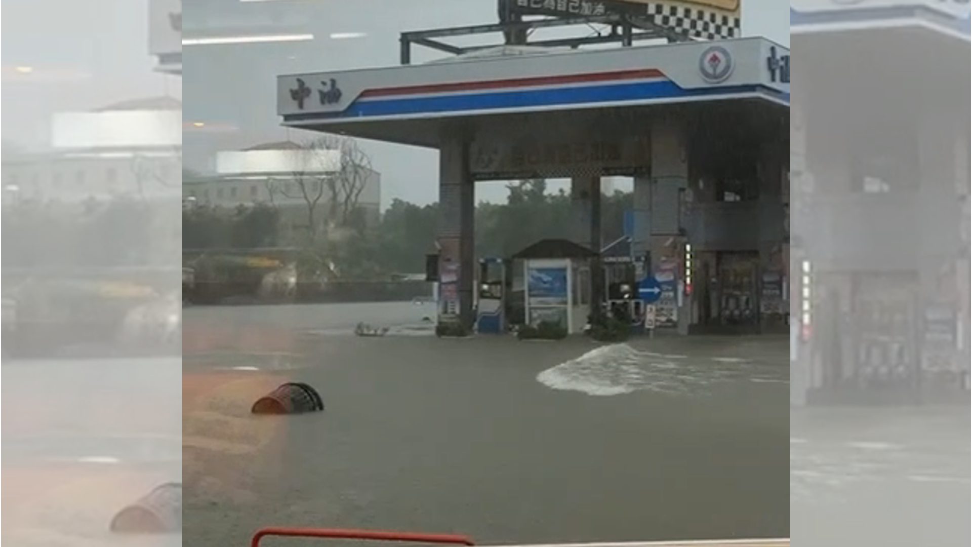 影音/豪雨狂炸南台灣 高、屏多處馬路變汪洋