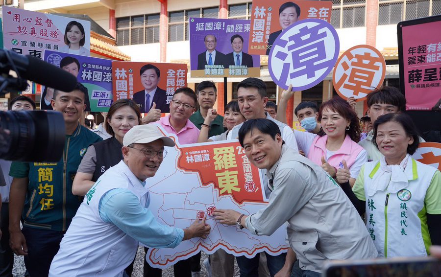 237宜蘭蓋漳到羅東 林國漳聯手黃適超擘劃「鐵路高架與東區商圈」雙軸心