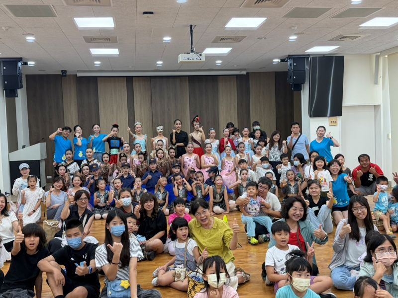 內埔社福館「享藝大集合」火金姑兒童舞蹈團　《小紅帽的神祕糖果》傳遞反毒觀念與親子共學力量