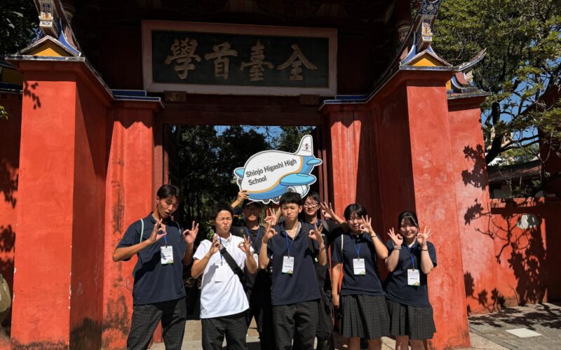 台南一中SDGs研討會國際師生走讀台南古都　以文化交流深化世界友誼