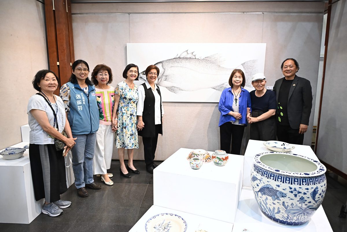 「夫藏妻畫」劉峯松‧翁金珠聯展  200件作品譜寫生活與藝術的深情對話