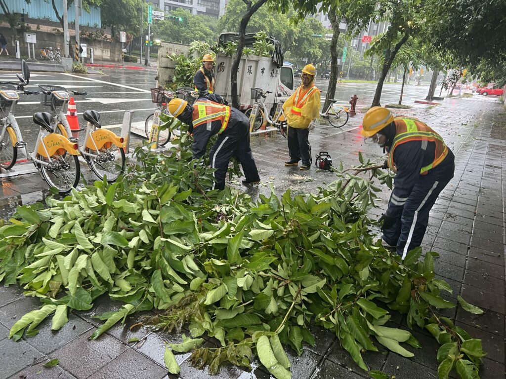 北市584件災情陸續排除　蔣萬安要求確保週一上班課安全