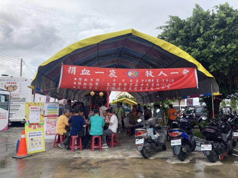 港灣新聞網／捐血一袋愛心無限！高雄市赤崁慈善宮慈心會號召鄉親挽袖獻熱血　攜手紓解血荒