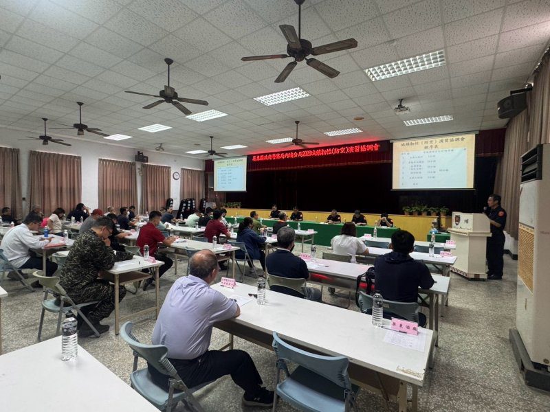 港灣新聞網／8月7日防空演習別輕忽！不配合最高可罰15萬元　內埔警分局完成城鎮韌性演習整備