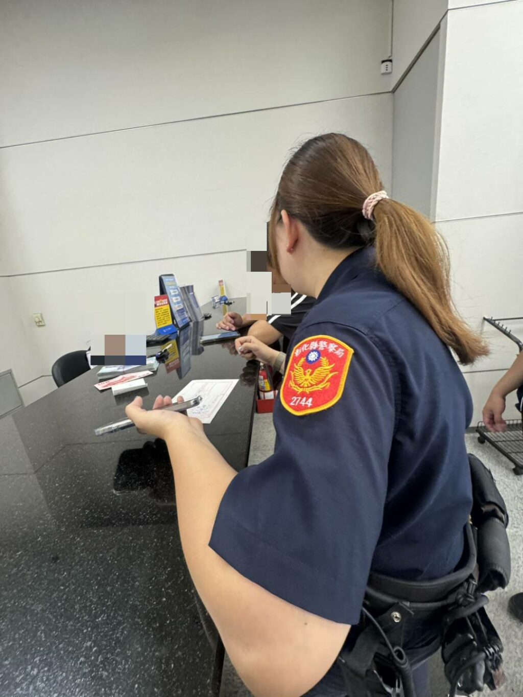暖警及時拆穿成功攔阻　假交友真詐財