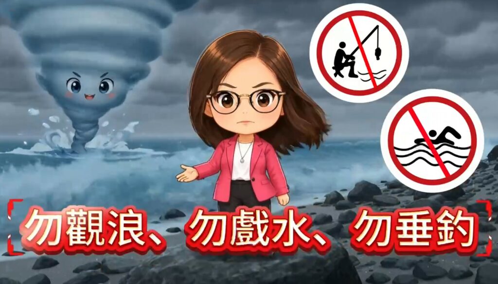 海委會首支海域安全語音廣播 管碧玲：海域遊憩安全是全民、全齡的重要事