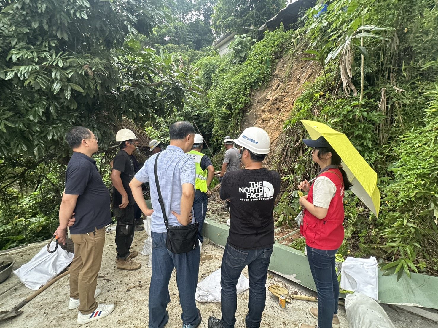 巴威來襲　北市大地處攜手里長強化山坡地防災