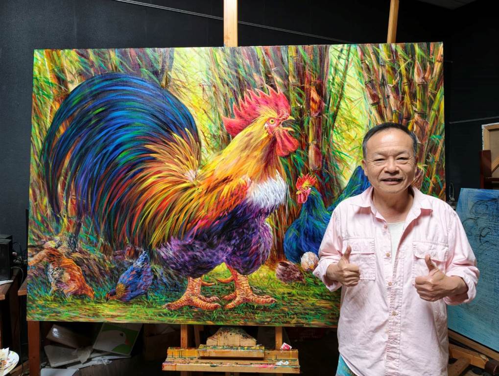 榮耀巴黎！台灣畫家陳明順榮登法國秋季沙龍永久會員