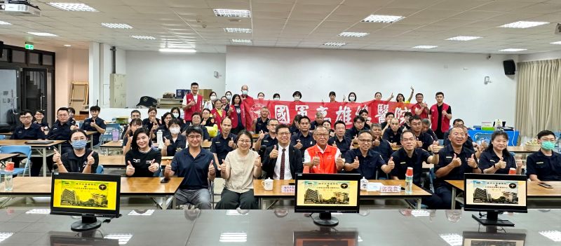 行政院南部聯合服務中心攜手國軍高雄總醫院　守護里港警健康