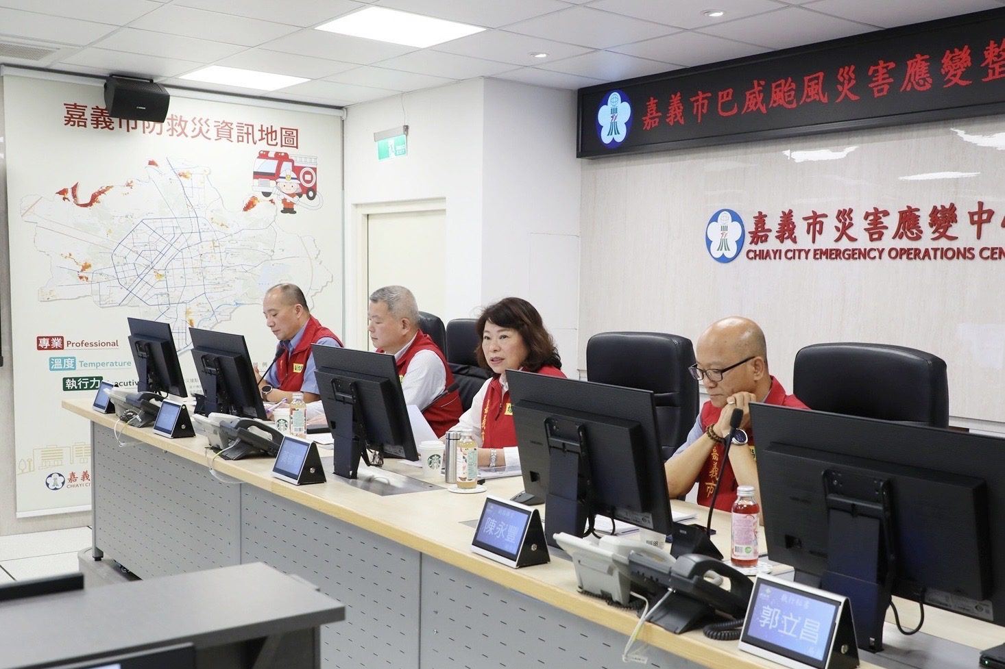嘉義市全面戒備巴威颱風　黃敏惠：最高警戒守護市民安全