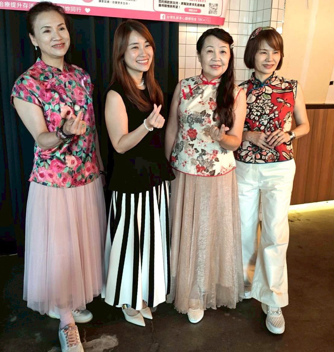 2026年新古典美人藝術旗袍聯誼會會姊參與女性乳房健康宣導活動 會長張愷庭率隊響應公益守護女性健康