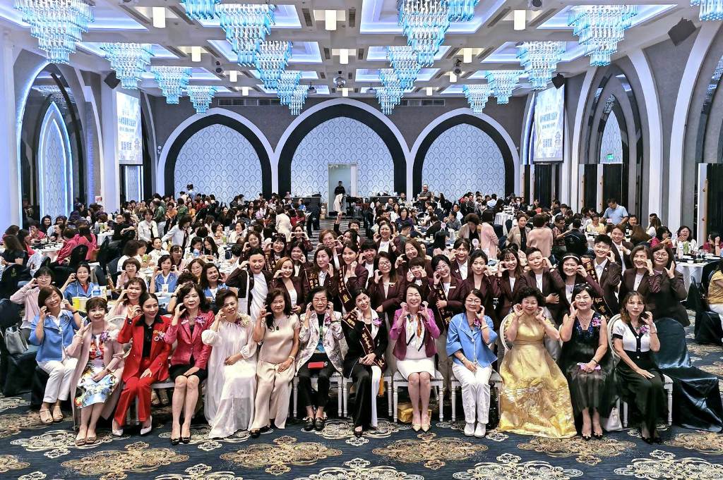 台中市蘭承國際蘭馨交流協會創會 蔡佳欣領航女性公益新里程