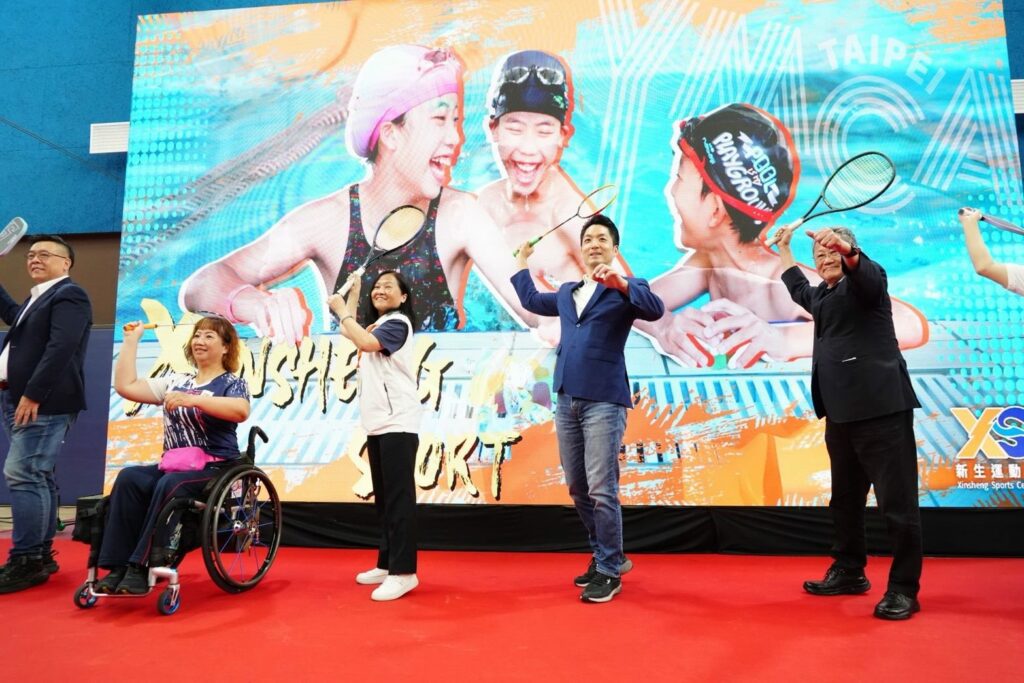 全台少見！新生運動館竟有「低鉛火藥槍射擊場」　蔣萬安親揭幕