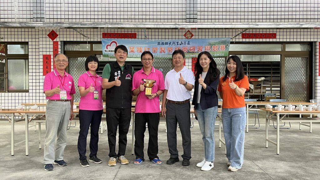 嘉義縣小葉種紅茶製茶技術競賽　阿里山鄉簡光佐奪冠展現職人實力