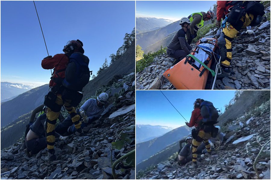 影音/6人登南湖大山 1人不幸跌落陡坡亡