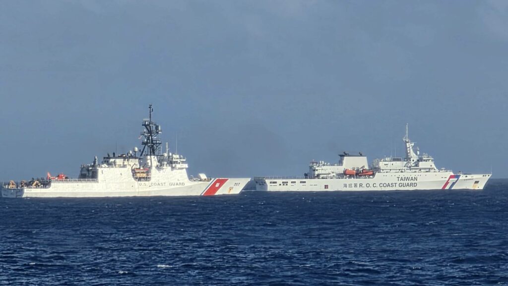美國海岸防衛隊與臺灣海巡署　正緊密協調多項共同的海事目標
