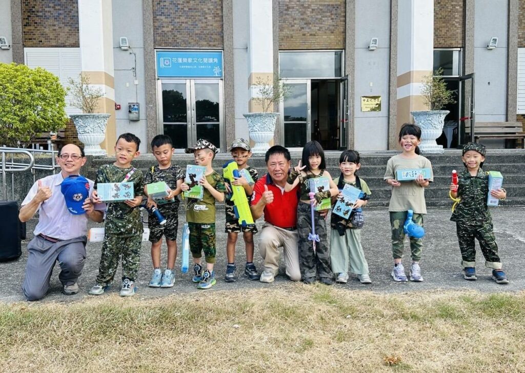 花蓮榮家幼兒園迷彩畢業闖關   親師攜手見證孩子成長喜悅
