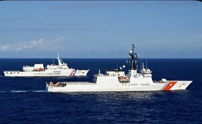 美國海岸防衛隊與臺灣海巡署　正緊密協調多項共同的海事目標