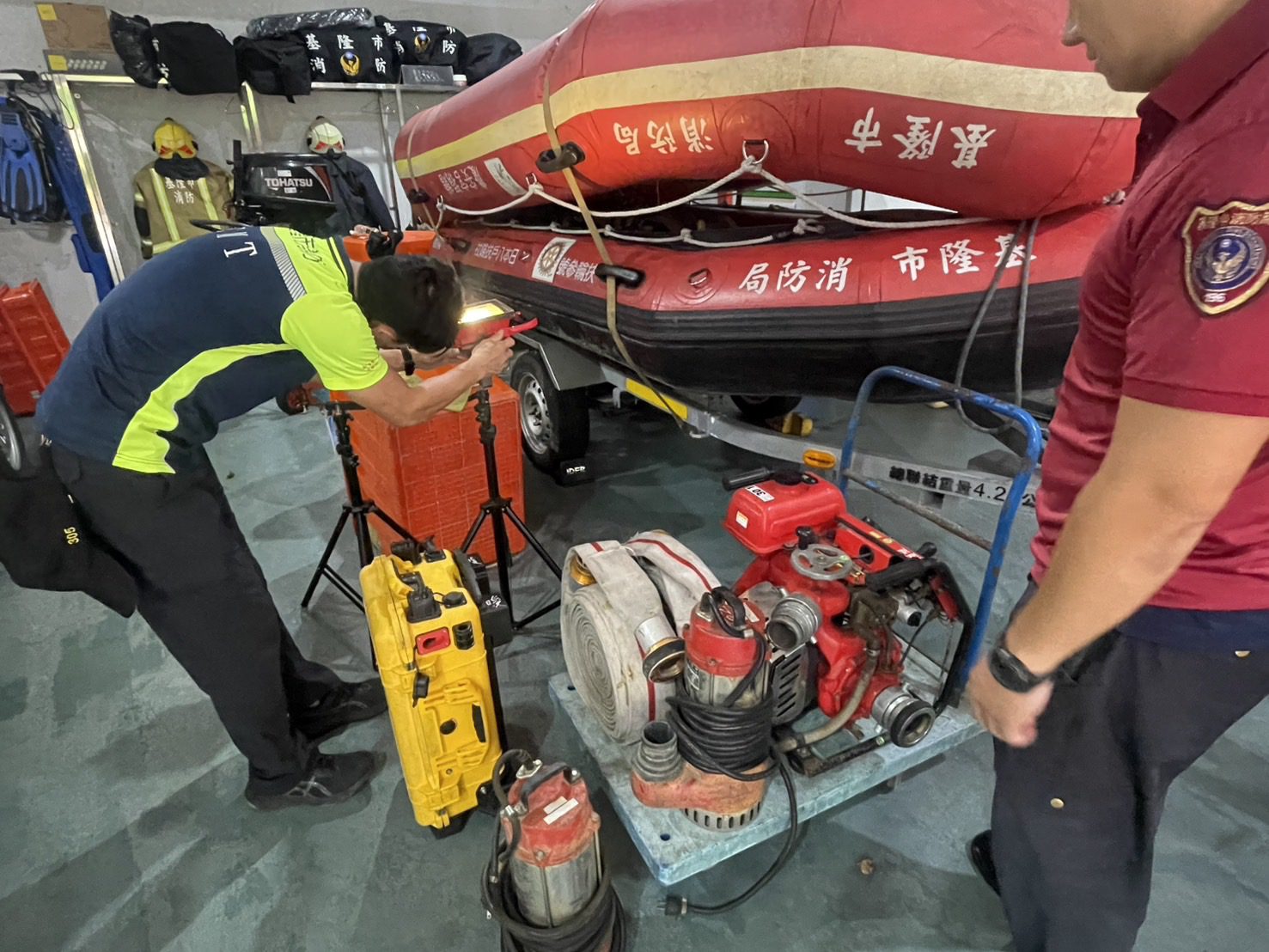 巴威颱風逼近風雨增強　基隆消防局籲做好防颱準備