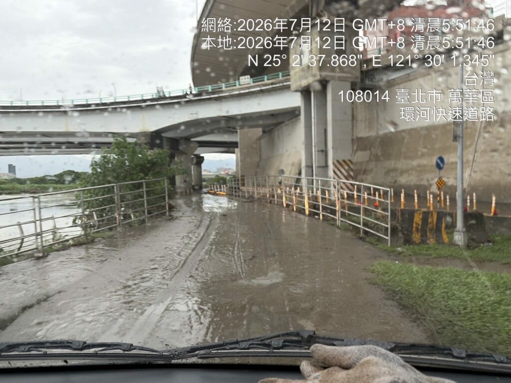 北市疏散門今起陸續開放　華翠至敦煌段因淤泥持續封閉