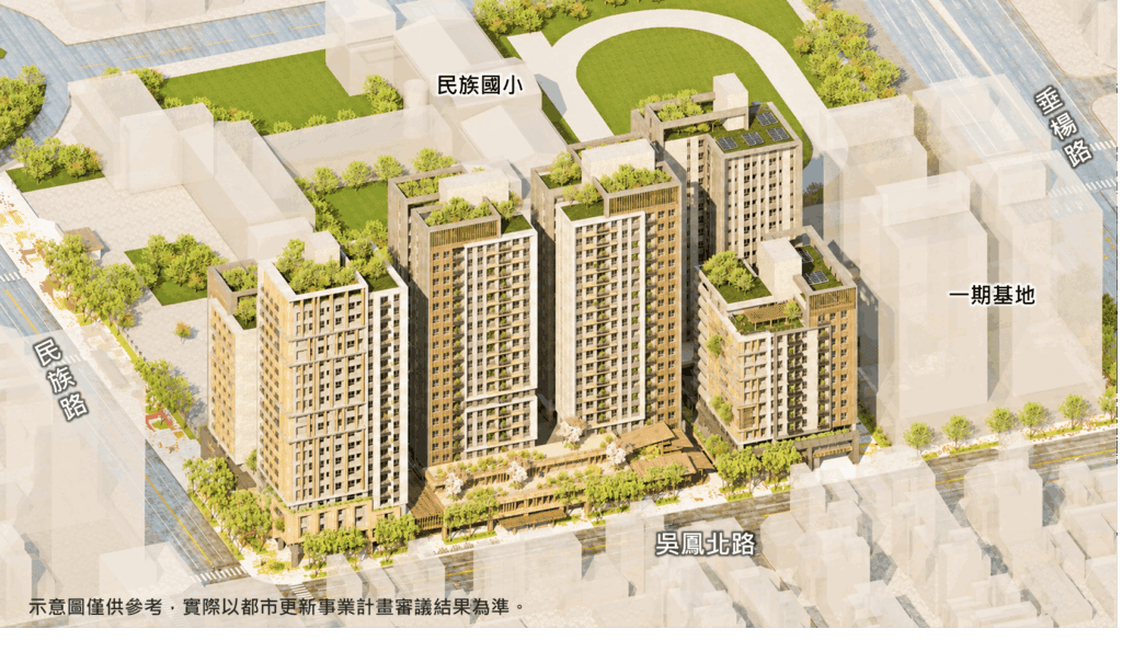 民族國小西側都更二期評選揭曉　國城建設勝出　黃敏惠：東區重大建設逐步兌現