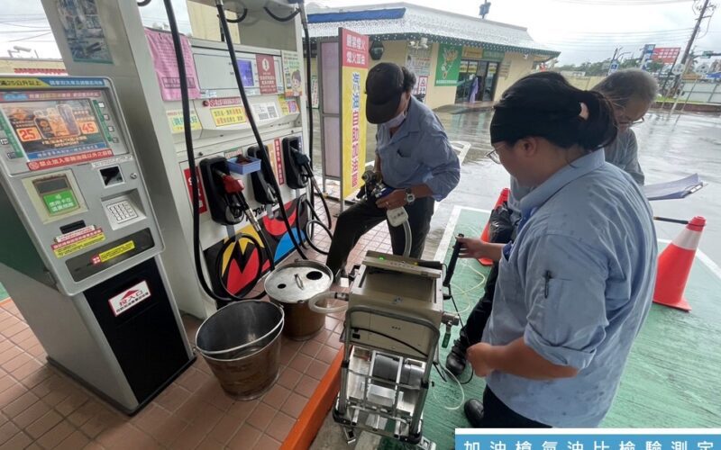 夏季臭氧易飆高　嘉市出動紅外線儀器揪加油站油氣逸散