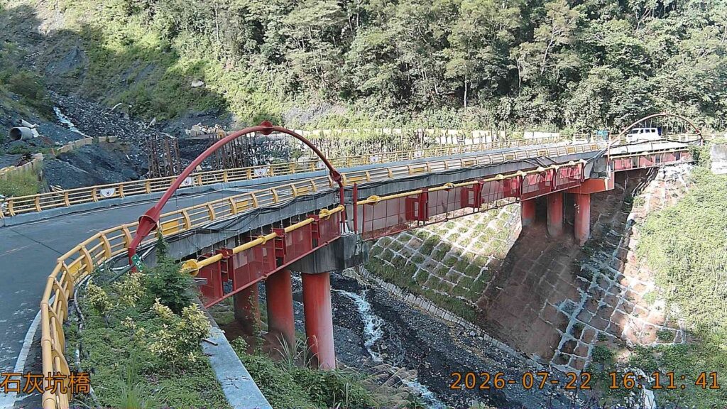 颱風季已至　林業保育署南投分署完成轄內橋梁健檢　啟動智慧監測 24小時守護用路安全