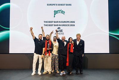 雅典的 LINE 榮登 NO.1，首屆EUROPE’S 50 BEST BARS 2026榜單正式揭曉