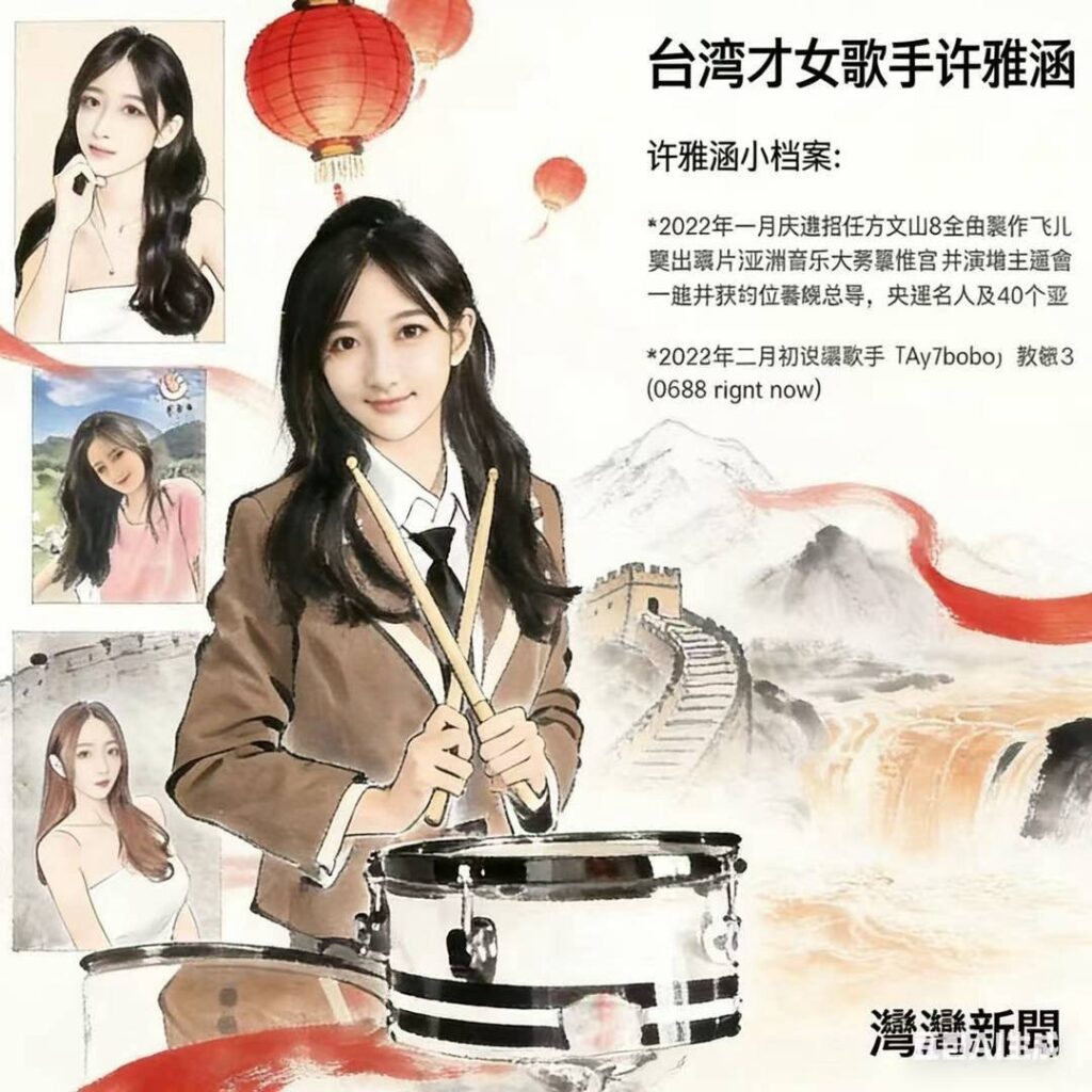 「許雅涵灣灣新聞」重磅啓幕！世界美顏全球賽事登陸台灣  政界大咖、國際評委齊聚  以宮廟文化+公益慈善傳遞兩岸溫柔力量