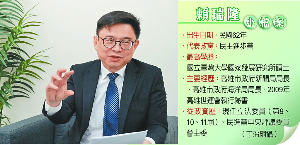 賴瑞隆提產業多元 柯志恩拚薪資提升　高雄人口10年流失近7萬人 市長參選人提解方