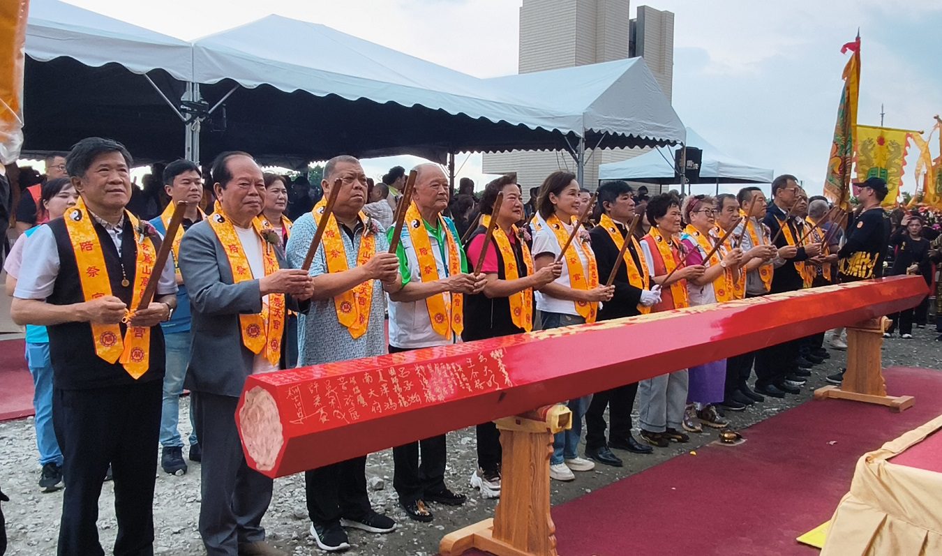 影音/玄鷲山高邑雲天宮上樑大典圓滿舉行　十五年建廟願景邁向新里程