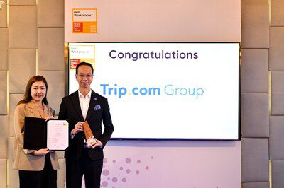攜程集團首次參選即榮獲 2026 年香港Best Workplaces™殊榮