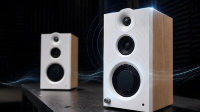 淇譽電子推出搭載密閉式低音設計的三分頻書架音箱，重新定義桌面音訊